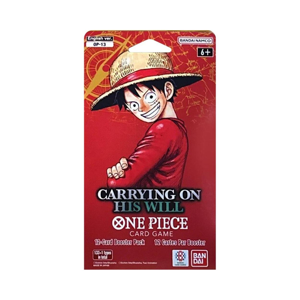 Carrying On His Will Sleeved Booster Pack - Carrying On His Will (OP13)