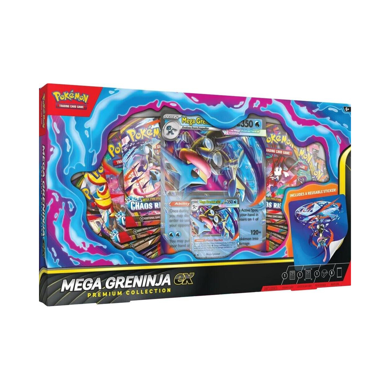 Mega Greninja ex Premium Collection - Miscellaneous Cards & Products (MCAP)